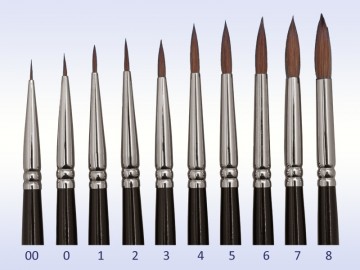 Ergonomically Designed Brushes - Wooden Handle Type A