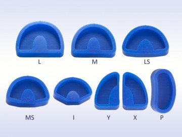 Silicone Model Formers - Blue Color (16mm deep)